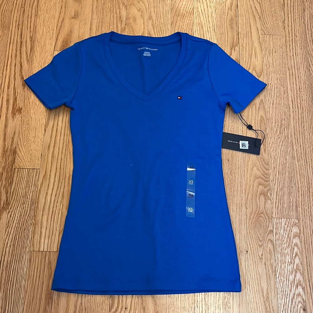 Tommy Hilfiger flag tee XS NWT